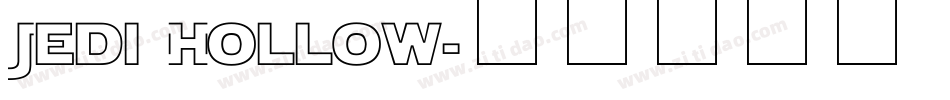 Jedi Hollow字体转换